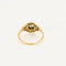 Bague 54 Bague ancienne entourage de diamants en or jaune 18K 58 Facettes LMB-293