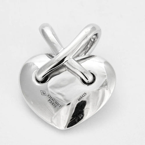 Pendentif Chaumet Liens Cœur - Pendentif en or blanc 18k et diamants 58 Facettes 98