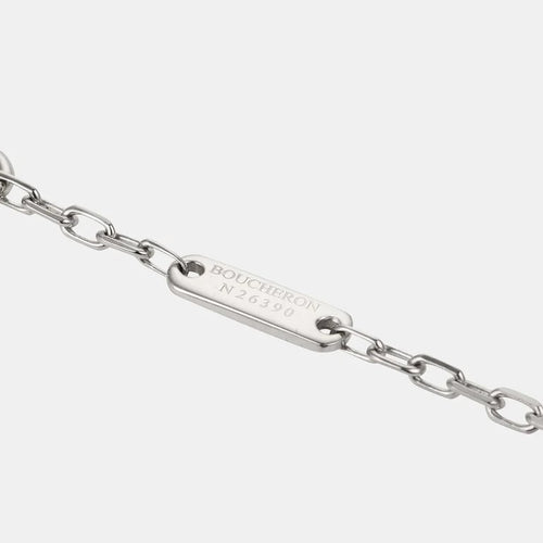 Collier Boucheron Ava - Collier en or blanc et diamants 58 Facettes