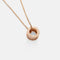 Collier Bvlgari B.Zero1 - Collier en or rose et diamants 58 Facettes