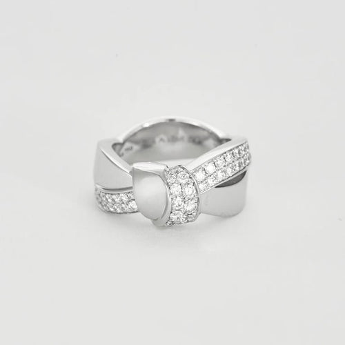 Bague 49 Chaumet Liens Séduction - Bague en or blanc 18k et diamants 58 Facettes