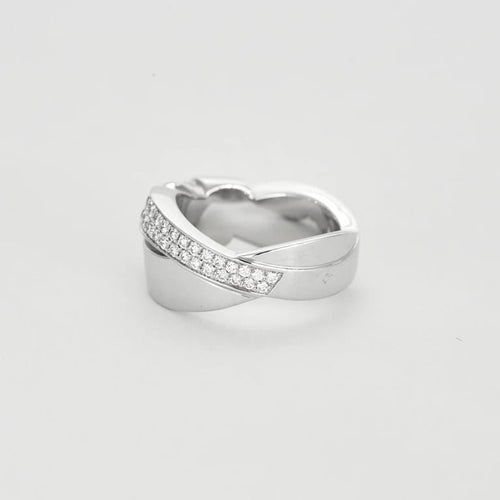 Bague 49 Chaumet Liens Séduction - Bague en or blanc 18k et diamants 58 Facettes