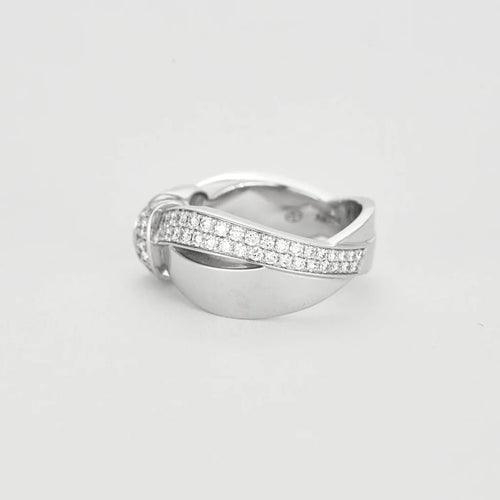 Bague 49 Chaumet Liens Séduction - Bague en or blanc 18k et diamants 58 Facettes