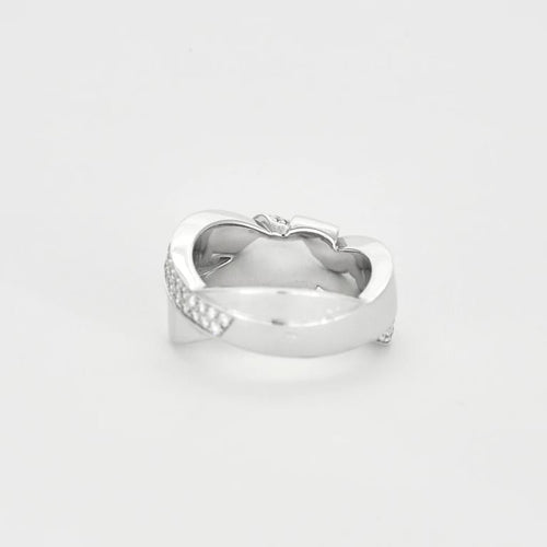 Bague 49 Chaumet Liens Séduction - Bague en or blanc 18k et diamants 58 Facettes