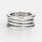 Bague 54 Bvlgari B.Zero1 - Bague en or blanc 18k et diamants 58 Facettes