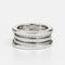 Bague 54 Bvlgari B.Zero1 - Bague en or blanc 18k et diamants 58 Facettes