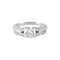 Bague 54 Bague papillon en or gris et diamants 58 Facettes