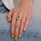 Bague 52 Bague cœur en or jaune 750 avec rubis birman et diamants 58 Facettes