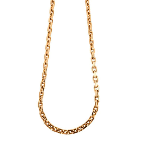 Collier Chaîne maille palmier en or jaune 18K 58 Facettes 2.424