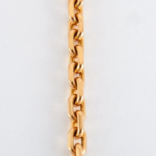 Collier Chaîne maille palmier en or jaune 18K 58 Facettes 2.424
