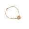 Bracelet Bracelet trèfle en or jaune 18k avec diamants 58 Facettes 2.308