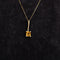 Pendentif Pendentif en or jaune 18k avec citrine et diamants 58 Facettes 2.159