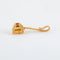 Pendentif Pendentif en or jaune 18k avec citrine et diamants 58 Facettes 2.159