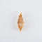 Pendentif Pendentif en or jaune 18k avec quartz rutile d’Arkansas 58 Facettes 2.152