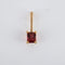 Pendentif Pendentif tourmaline rose en or jaune 18k et diamant 58 Facettes 2.157