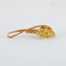 Pendentif Pendentif étoile éternelle en or jaune 18K, quartz lemon et grenats 58 Facettes 2.622