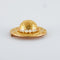 Broche Broche chapeau en or jaune 18K et perles 58 Facettes 2.171