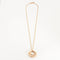 Collier Collier cercle en or rose 18k et diamants 58 Facettes 002.1526