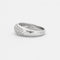 Bague 52 Bague en or blanc 18k pavée de diamants 0,95 ct 58 Facettes 002.203