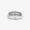 Bague 52 Bague en or blanc 18k pavée de diamants 0,95 ct 58 Facettes 002.203