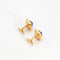 Boutons de manchette Boutons de manchette en or jaune 18k et lapis-lazuli 58 Facettes 001.12150