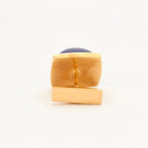 Boutons de manchette Boutons de manchette en or jaune 18k et lapis-lazuli 58 Facettes 001.12150
