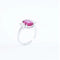 Bague 54 Bague tourmaline en or blanc 18K et diamants 58 Facettes
