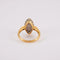 Bague 58 Bague marquise en or jaune 18K et diamants 58 Facettes
