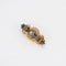 Broche Broche Napoléon III en or rose et argent, sertie de diamants 58 Facettes