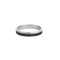 Bague 59 Boucheron Black Edition - Alliance homme en PVD noir et or blanc 18K 58 Facettes