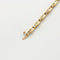 Bracelet Bracelet en or jaune 18k serti de diamants taille baguette 58 Facettes 1