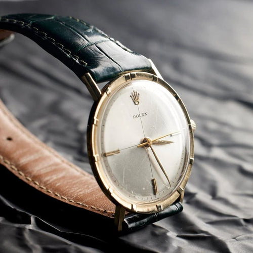 Montre Rolex - Montre homme vintage en or jaune 14k 58 Facettes 1