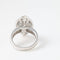 Bague 54 Bague marquise de fiançailles en or gris 18K et diamants 58 Facettes