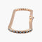 Bracelet Bracelet tennis en or jaune 18k serti de diamants noirs 58 Facettes