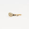 Boucles d'oreilles Boucles d’oreilles dormeuses Art déco motif fleur en or 18k et platine diamants 58 Facettes M8616