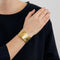 Bracelet De Prejilus - Bracelet manchette en or 18k serti de pierres 58 Facettes M8621