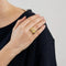Bague 52 Bague tank Art déco à pont en or jaune 18k 58 Facettes
