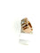 Bague 51 Bague Art déco en or 18k 58 Facettes M8645