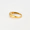 Bague 56 Bague demi-jonc en or 18k sertie de diamants 58 Facettes M8876