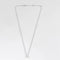 Collier La Brune et la Blonde Collection 360° - Collier en or blanc 18k et diamant 0,10 ct 58 Facettes M8927