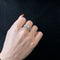 Bague 57 Mellerio - Bague Art déco en platine et diamants 58 Facettes M8926