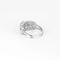 Bague 57 Mellerio - Bague Art déco en platine et diamants 58 Facettes M8926