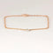 Bracelet La Brune et La Blonde - Bracelet en or rose 18k et diamant 0,05 ct 58 Facettes M8927