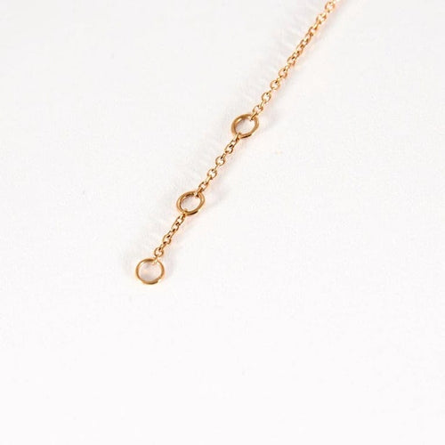 Bracelet La Brune et La Blonde - Bracelet en or rose 18k et diamant 0,05 ct 58 Facettes M8927