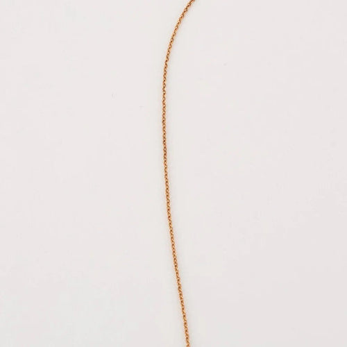 Collier La Brune et la Blonde 360° - Collier en or rose 18k avec diamant 0,10 ct 58 Facettes M8927