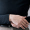 Bracelet LA BRUNE ET LA BLONDE - Bracelet en or blanc 18k et diamants 58 Facettes M8927
