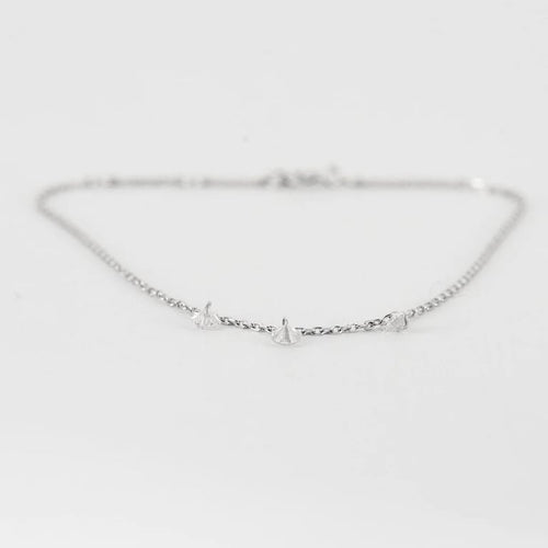 Bracelet LA BRUNE ET LA BLONDE - Bracelet en or blanc 18k et diamants 58 Facettes M8927
