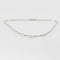Bracelet LA BRUNE ET LA BLONDE - Bracelet en or blanc 18k et diamants 58 Facettes M8927