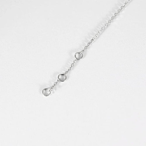 Bracelet LA BRUNE ET LA BLONDE - Bracelet en or blanc 18k et diamants 58 Facettes M8927