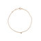 Bracelet La Brune et La Blonde - Bracelet en or rose 18k et diamant 0,10 ct 58 Facettes M8927